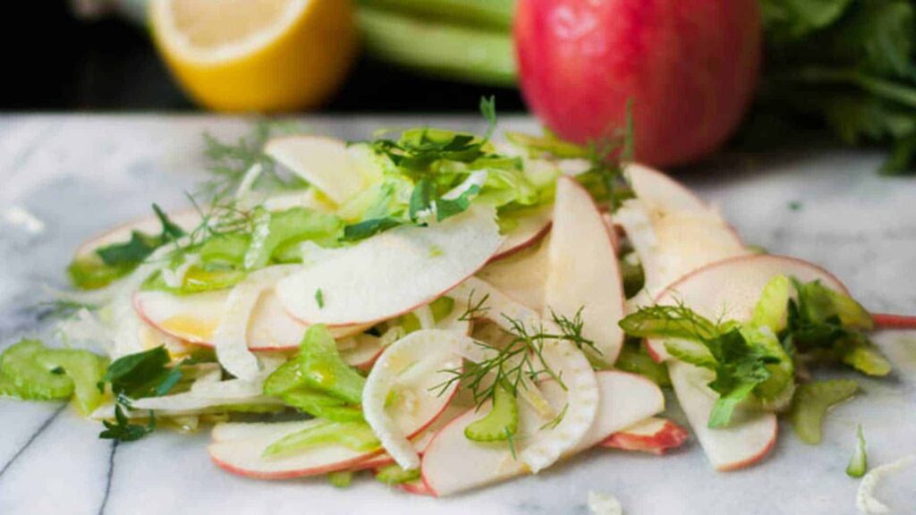 Fennel, Celery and Apple Salad