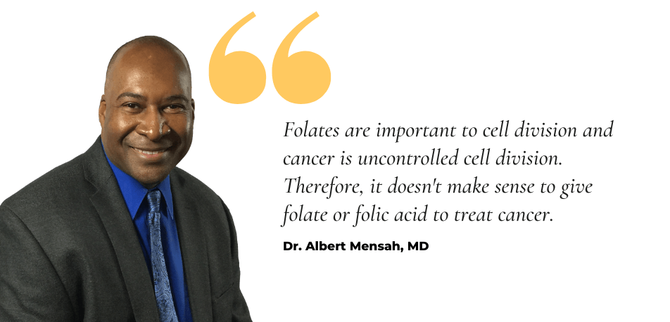 EP 14: Breast Cancer And The Truth About Folic Acid In Cell Division With Dr. Albert Mensah