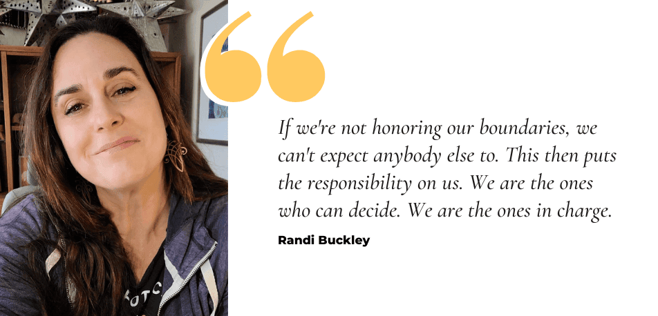 Randi Buckley - Boundaries for kind people