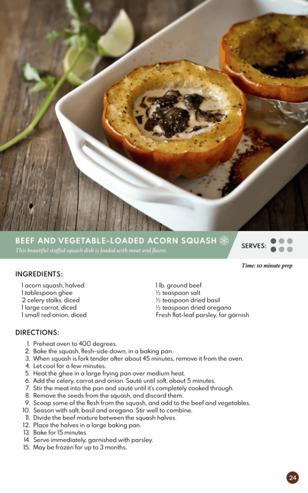 The High Zinc Diet Cookbook Beef and Vegetable Recipe
