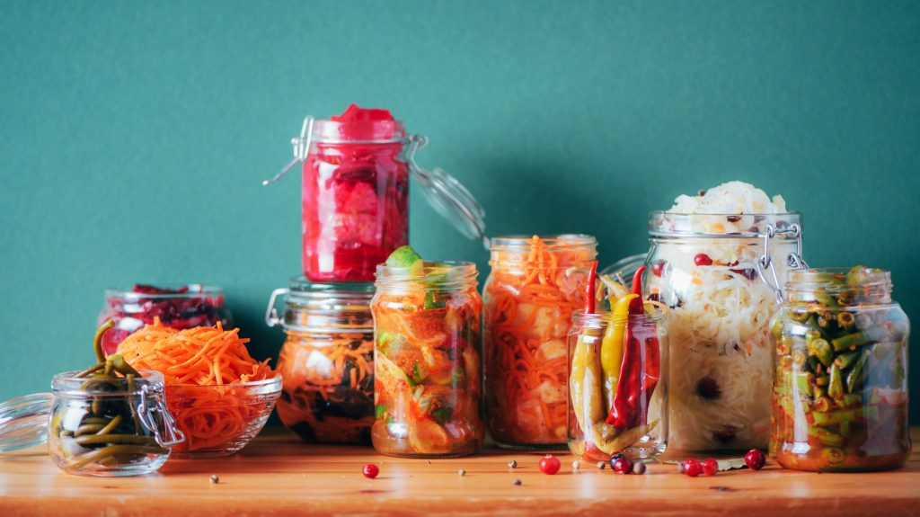 A collection of ancient foods and fermented foods. Ancient Nutrition is a long-standing traditional way of eating.